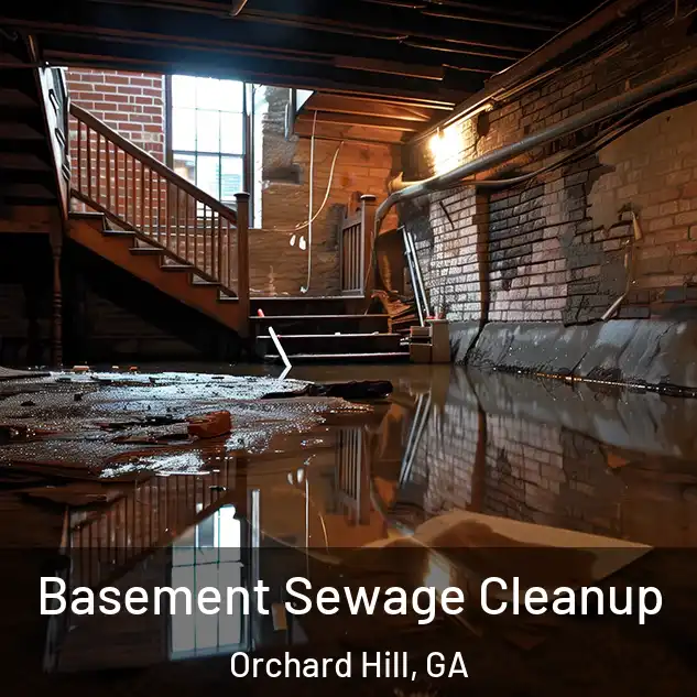  Basement Sewage Cleanup Orchard Hill, GA